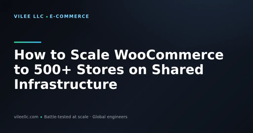 How to Scale WooCommerce to 500+ Stores on Shared Infrastructure