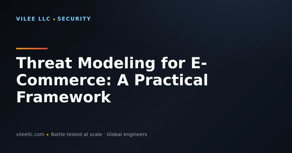 Threat Modeling for E-Commerce