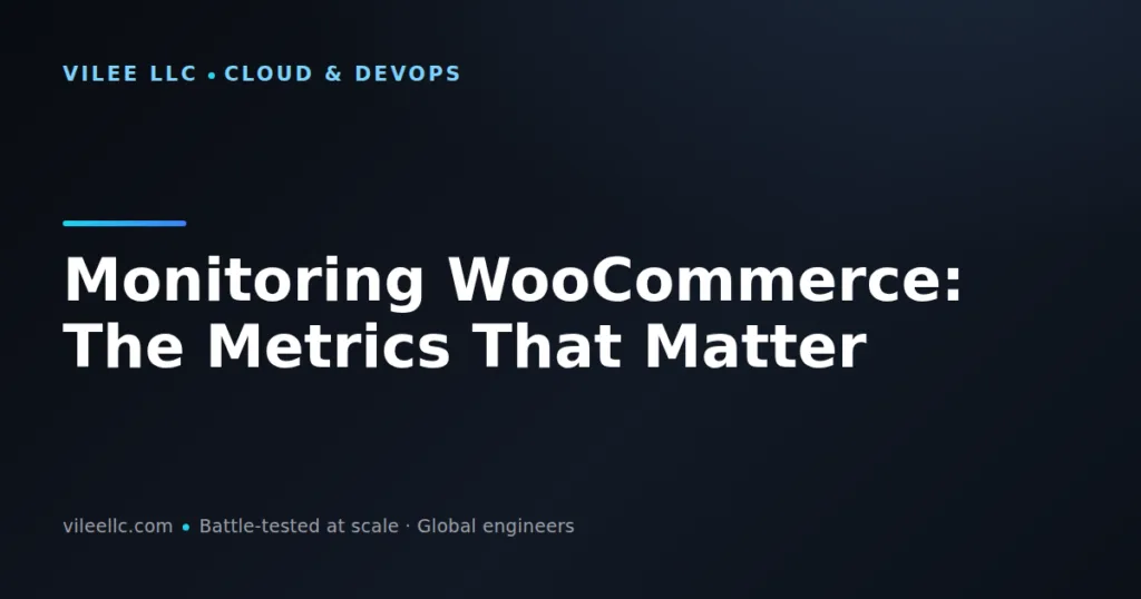 Monitoring WooCommerce: The Metrics That Matter
