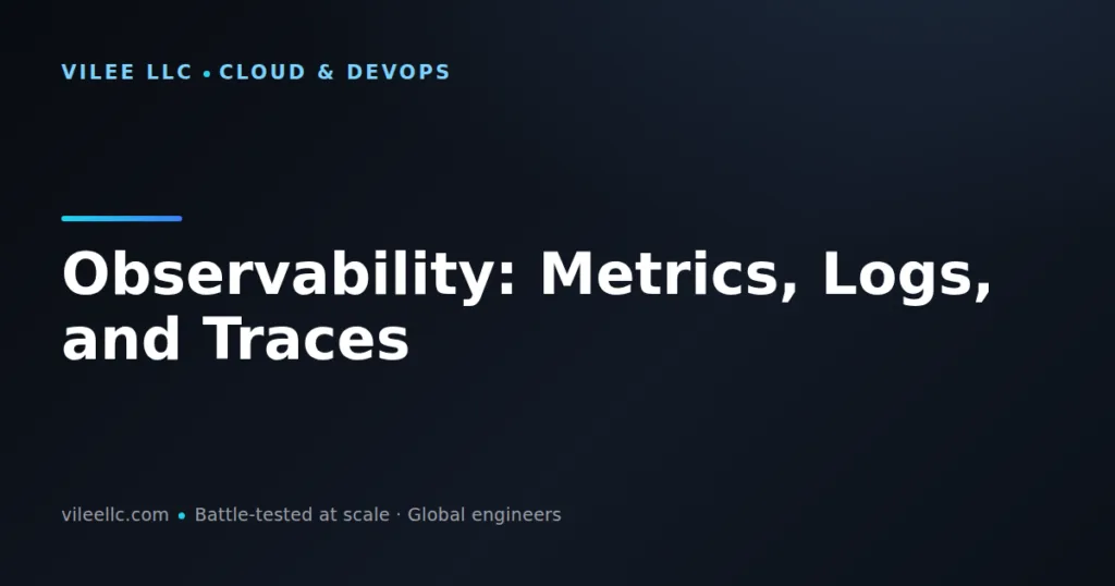 Observability: Metrics, Logs, and Traces—Building a Complete Observability Stack